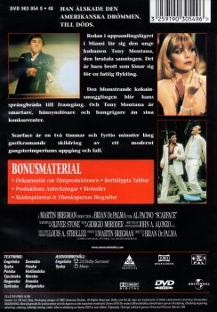 Al Pacino - SCARFACE - Einzel-DVD - (Schweden Import) - Neu & OVP